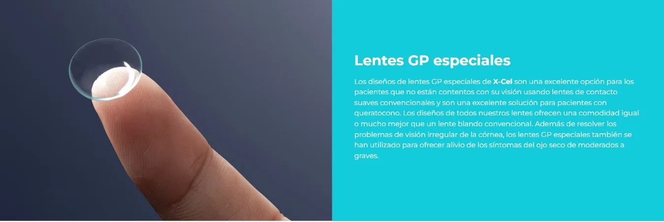 lentes gp especiales central